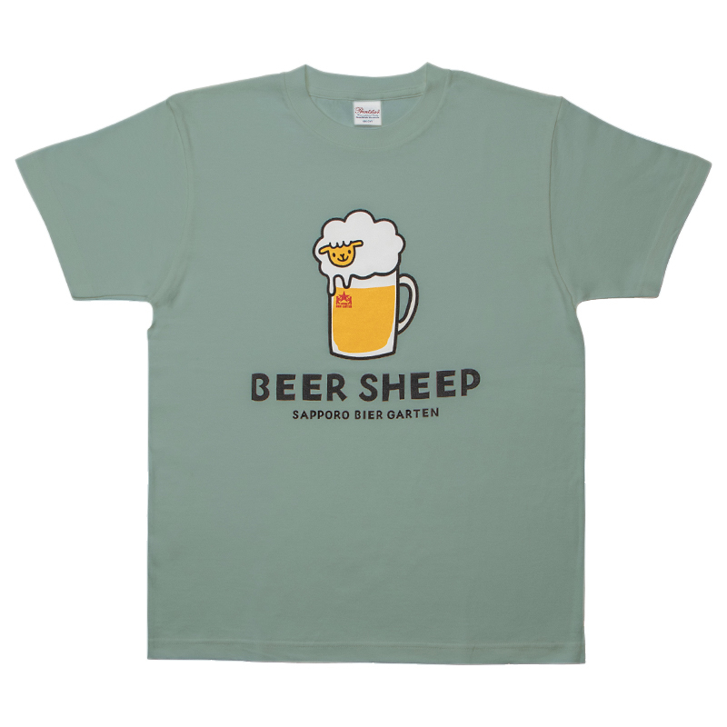 ビアシープＴシャツ（ライトセージ）